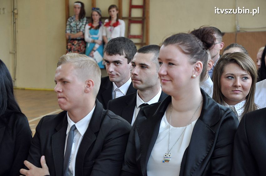 Zakończenie roku szkolnego klasy maturalnej w ZSP Szubin