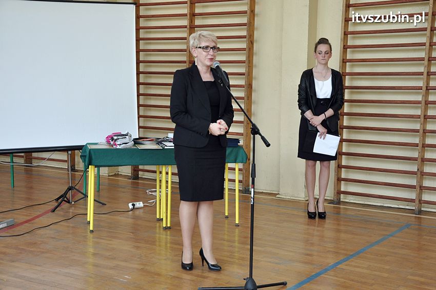 Zakończenie roku szkolnego klasy maturalnej w ZSP Szubin