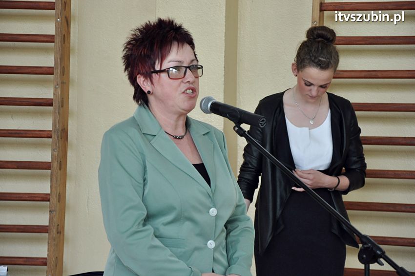 Zakończenie roku szkolnego klasy maturalnej w ZSP Szubin