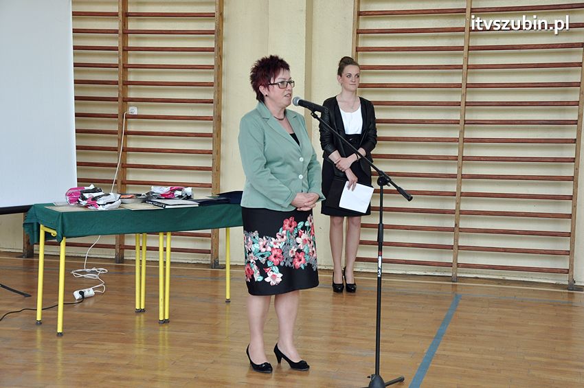 Zakończenie roku szkolnego klasy maturalnej w ZSP Szubin