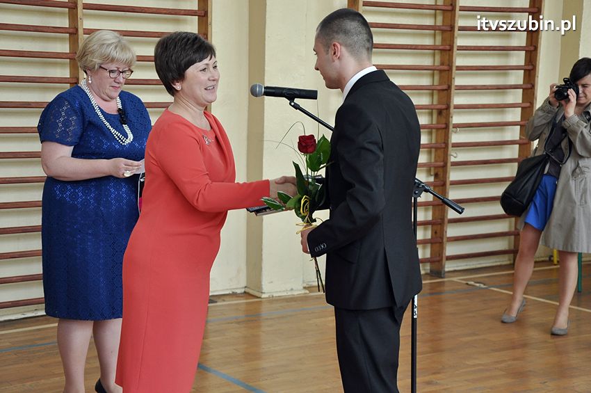 Zakończenie roku szkolnego klasy maturalnej w ZSP Szubin