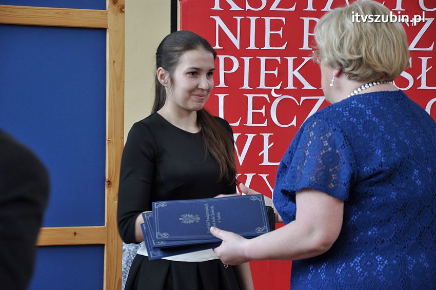 Zakończenie roku szkolnego klasy maturalnej w ZSP Szubin