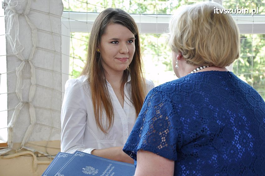 Zakończenie roku szkolnego klasy maturalnej w ZSP Szubin