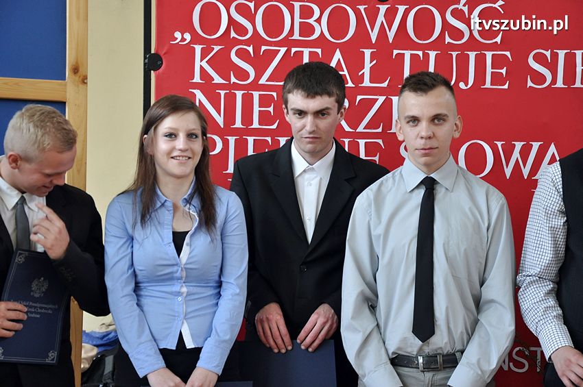 Zakończenie roku szkolnego klasy maturalnej w ZSP Szubin