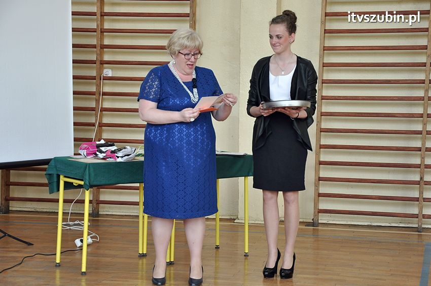 Zakończenie roku szkolnego klasy maturalnej w ZSP Szubin