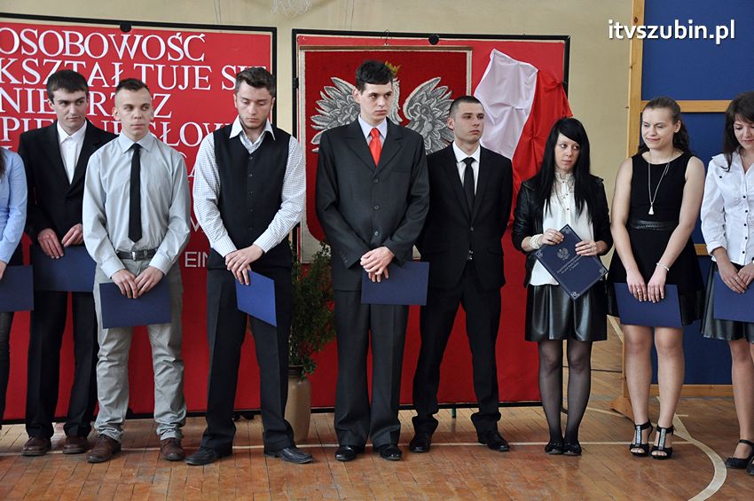 Zakończenie roku szkolnego klasy maturalnej w ZSP Szubin