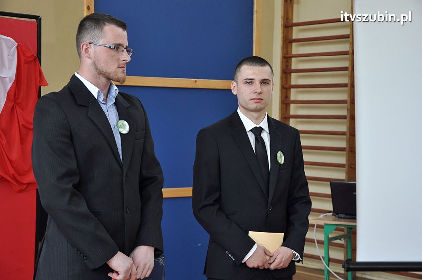 Zakończenie roku szkolnego klasy maturalnej w ZSP Szubin