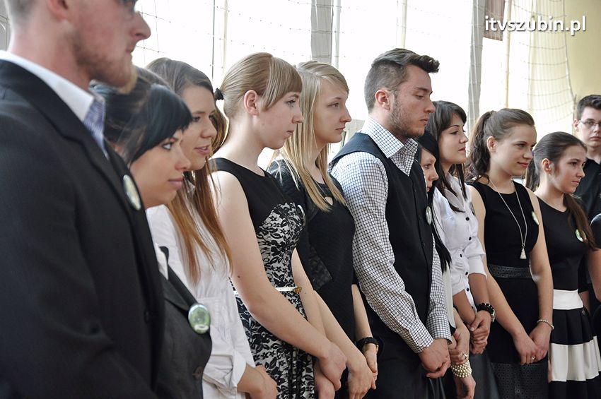 Zakończenie roku szkolnego klasy maturalnej w ZSP Szubin