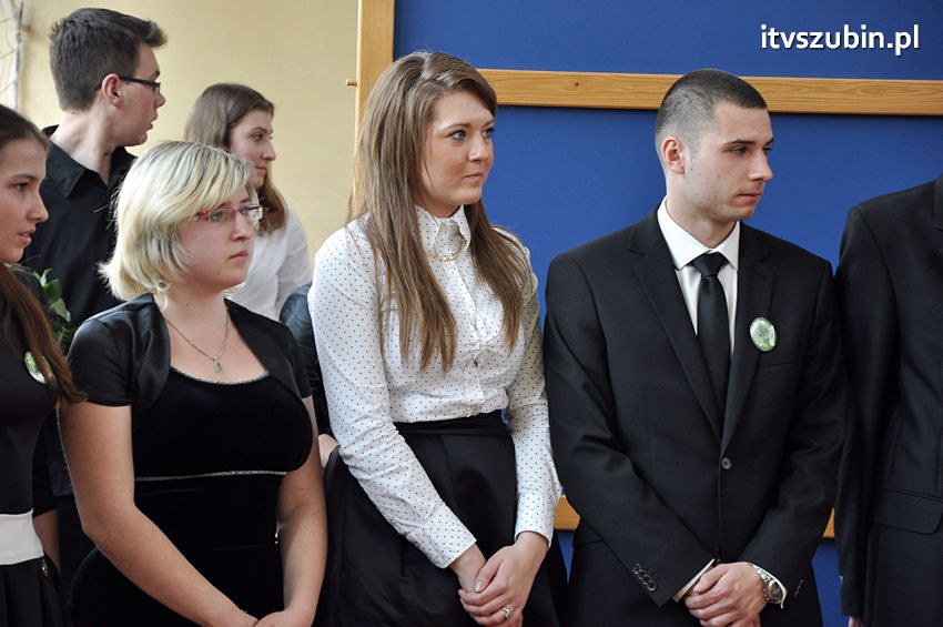 Zakończenie roku szkolnego klasy maturalnej w ZSP Szubin