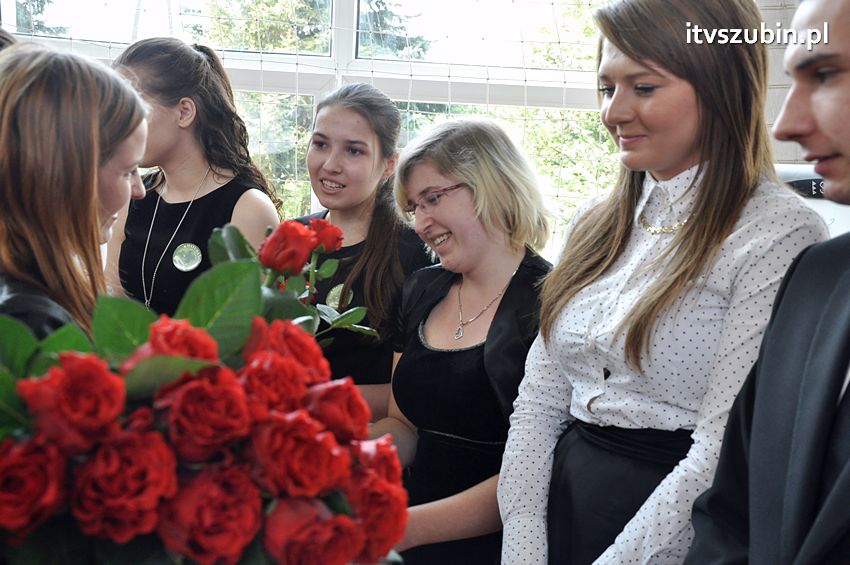 Zakończenie roku szkolnego klasy maturalnej w ZSP Szubin