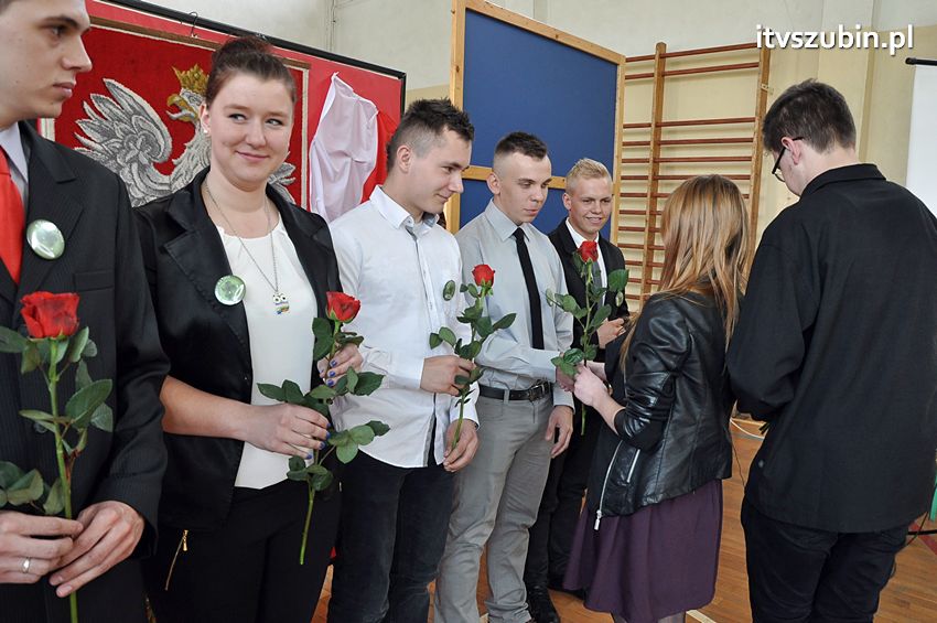 Zakończenie roku szkolnego klasy maturalnej w ZSP Szubin