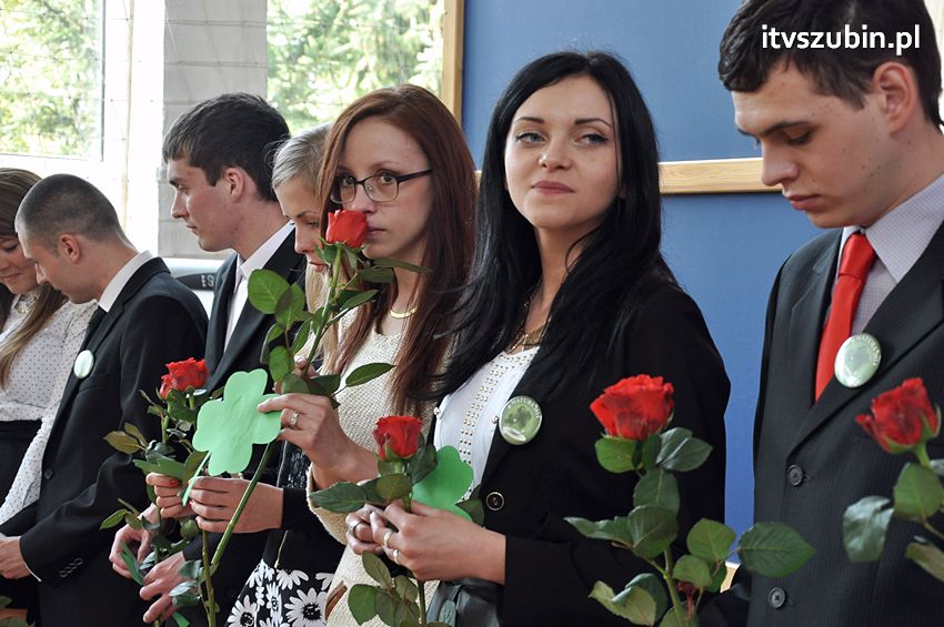 Zakończenie roku szkolnego klasy maturalnej w ZSP Szubin