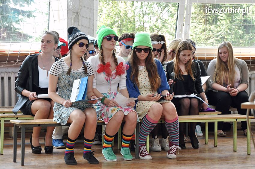 Zakończenie roku szkolnego klasy maturalnej w ZSP Szubin