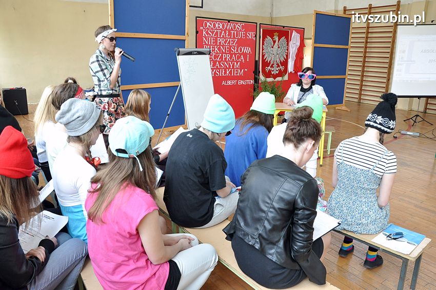 Zakończenie roku szkolnego klasy maturalnej w ZSP Szubin