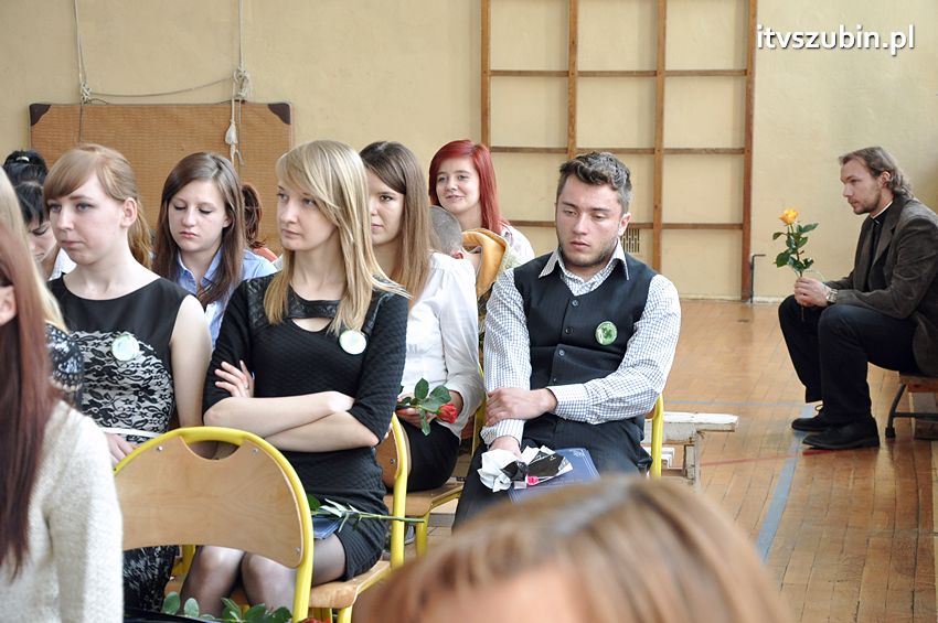 Zakończenie roku szkolnego klasy maturalnej w ZSP Szubin