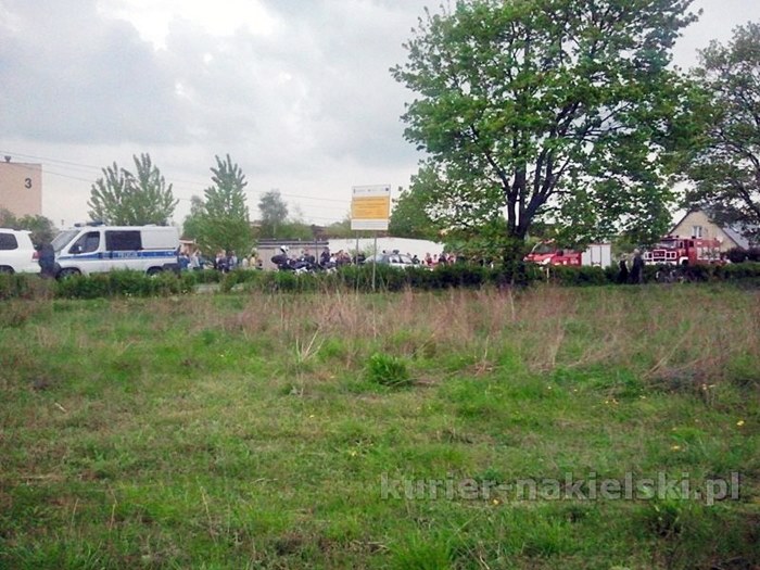 14-letni pasażer motocykla trafił śmigłowcem do szpitala