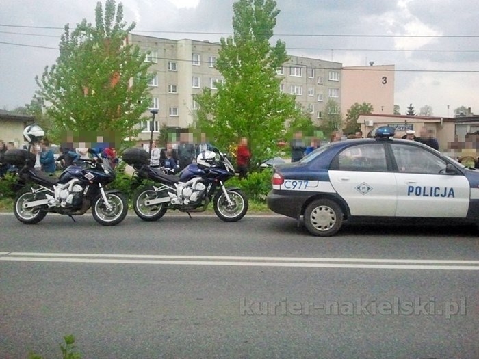 14-letni pasażer motocykla trafił śmigłowcem do szpitala