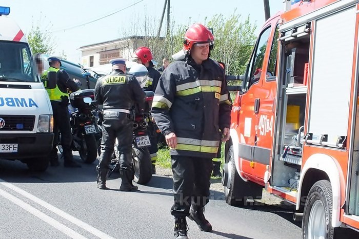 Wypadek w Szczepicach