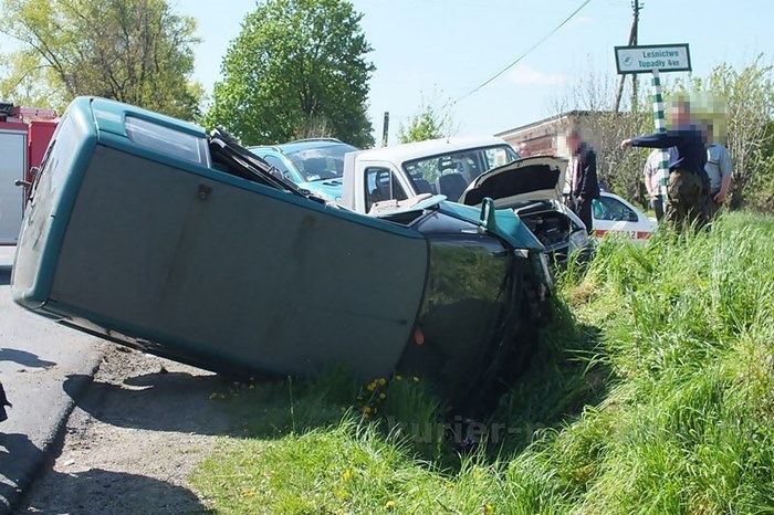 Wypadek w Szczepicach
