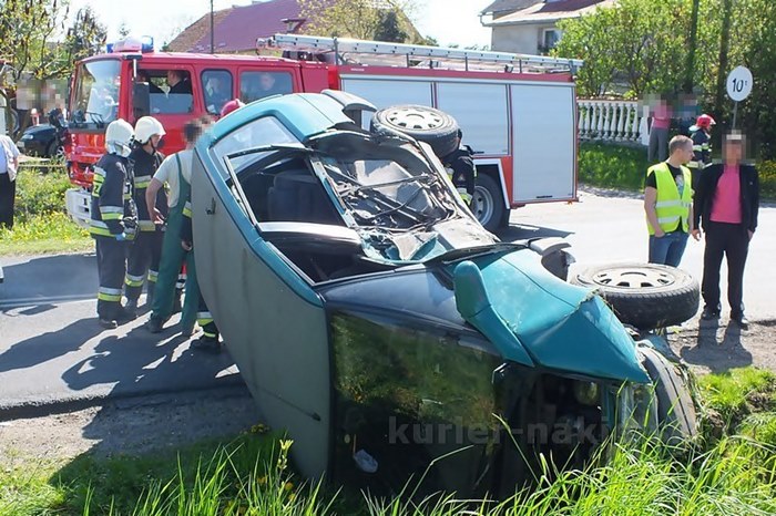 Wypadek w Szczepicach