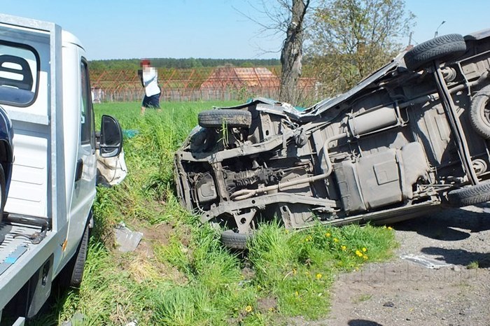 Wypadek w Szczepicach