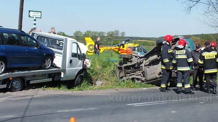 Wypadek w Szczepicach