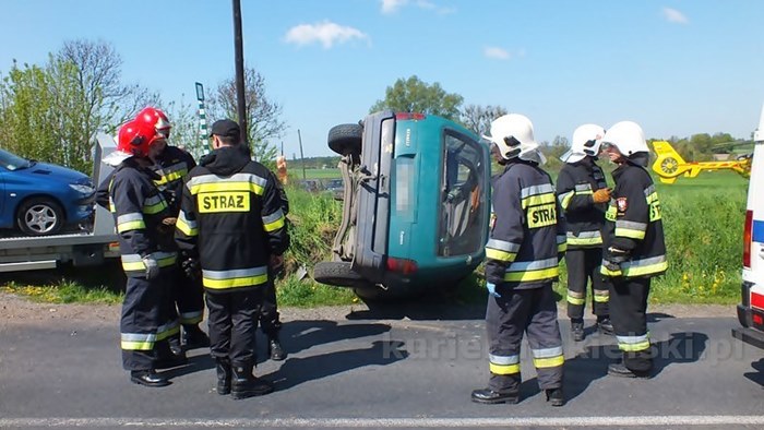 Wypadek w Szczepicach