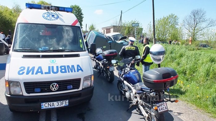 Wypadek w Szczepicach