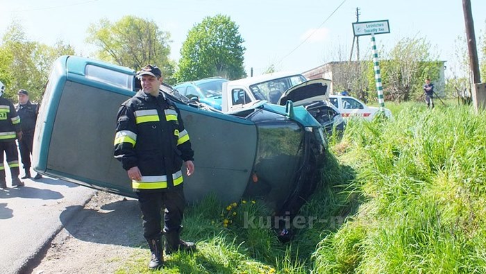 Wypadek w Szczepicach