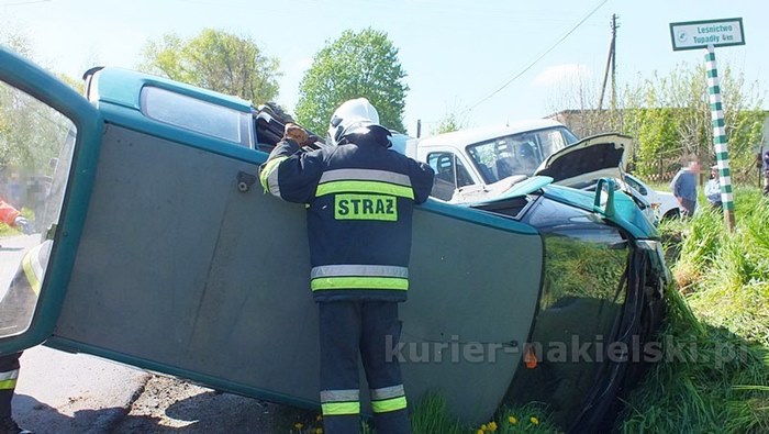 Wypadek w Szczepicach