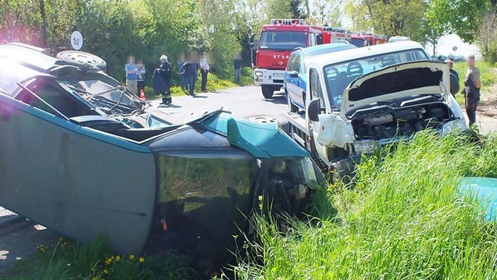 Wypadek w Szczepicach