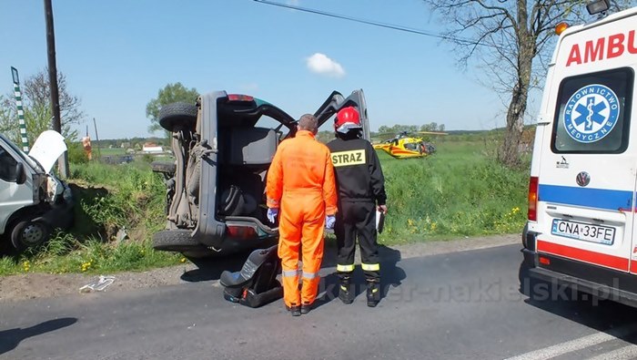 Wypadek w Szczepicach