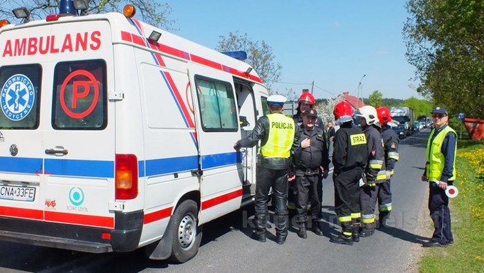 Wypadek w Szczepicach