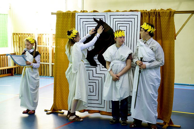 Mitologiczne zmagania w Dwójce