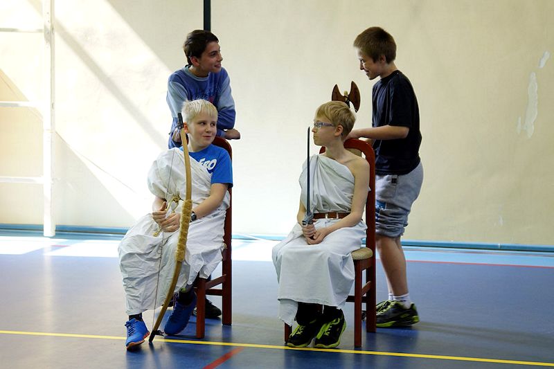 Mitologiczne zmagania w Dwójce