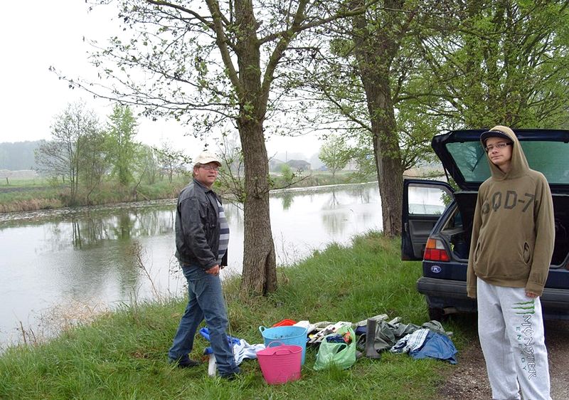 Zawody koła PZW 128 Szubin w Antoniewie