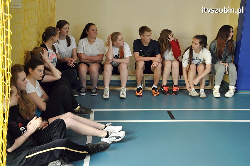 Warsztaty tchoukballa w I LO w Szubinie