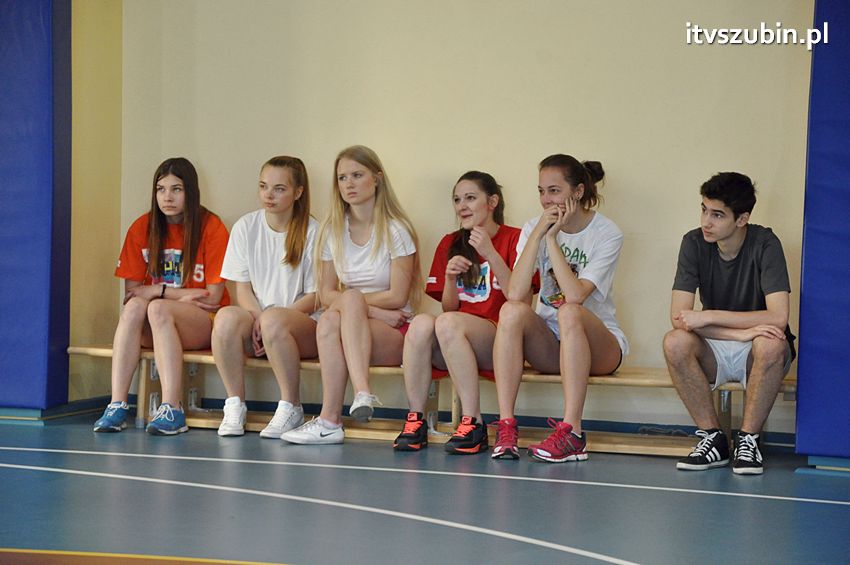 Warsztaty tchoukballa w I LO w Szubinie