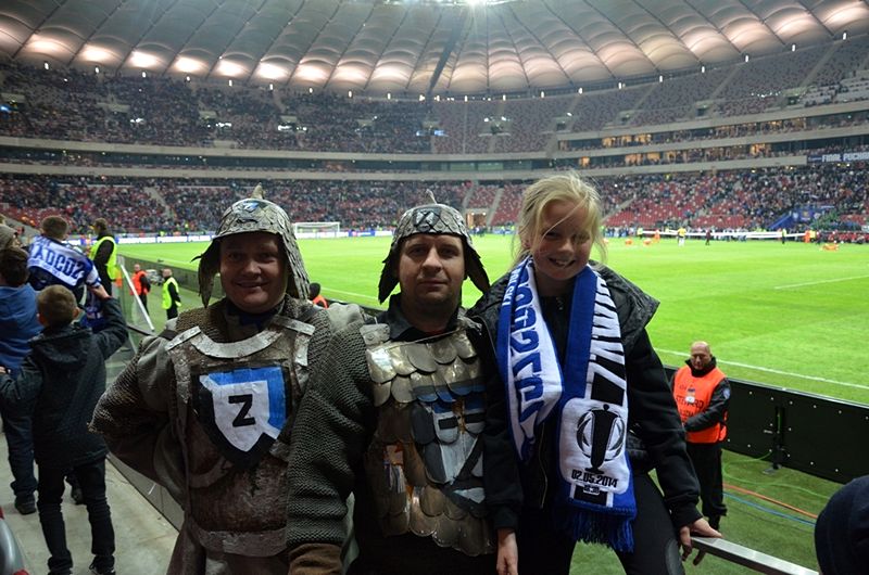 Szubińscy kibice na narodowym dopingowali Zawiszę Bydgoszcz