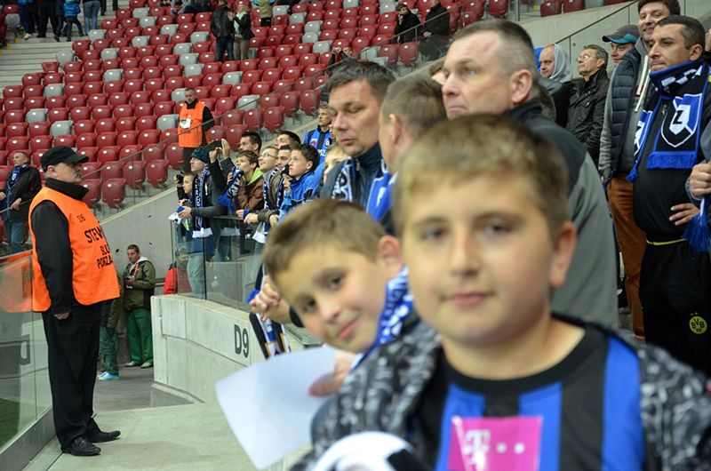 Szubińscy kibice na narodowym dopingowali Zawiszę Bydgoszcz