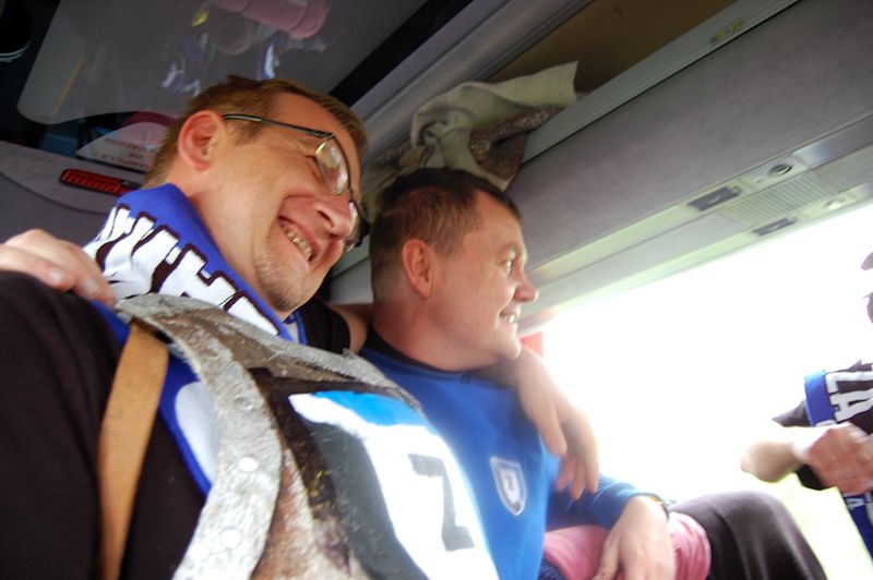 Szubińscy kibice na narodowym dopingowali Zawiszę Bydgoszcz