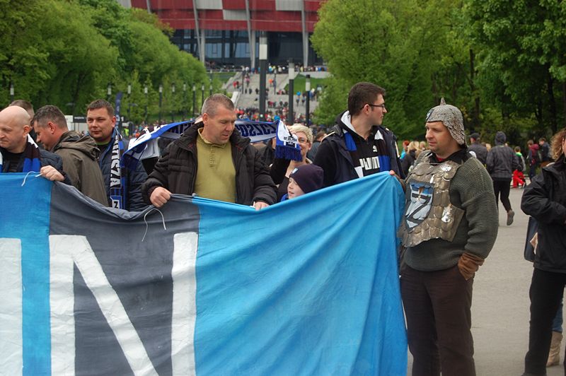 Szubińscy kibice na narodowym dopingowali Zawiszę Bydgoszcz