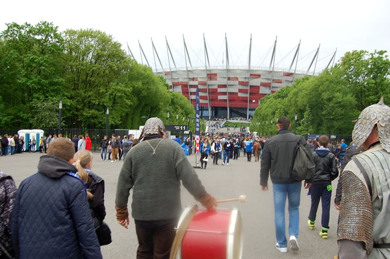 Szubińscy kibice na narodowym dopingowali Zawiszę Bydgoszcz