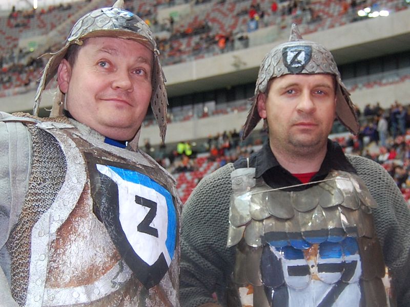 Szubińscy kibice na narodowym dopingowali Zawiszę Bydgoszcz