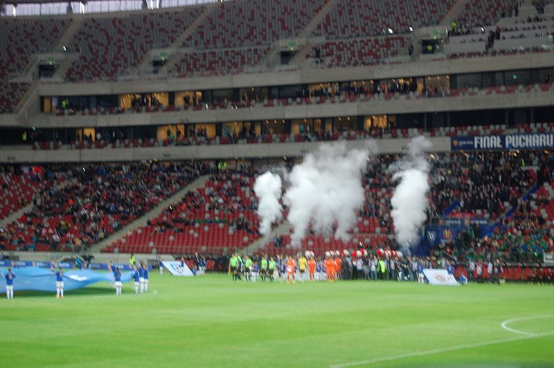 Szubińscy kibice na narodowym dopingowali Zawiszę Bydgoszcz