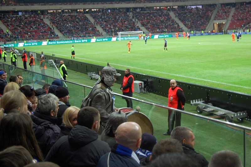 Szubińscy kibice na narodowym dopingowali Zawiszę Bydgoszcz