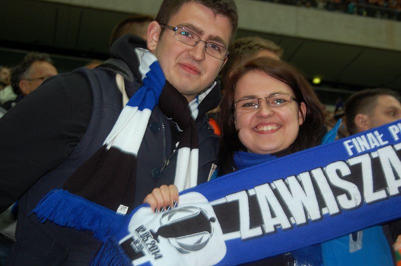 Szubińscy kibice na narodowym dopingowali Zawiszę Bydgoszcz