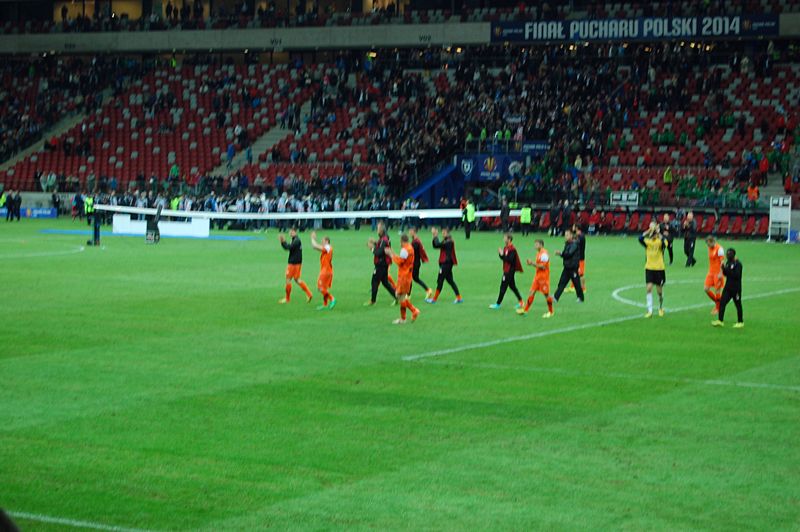 Szubińscy kibice na narodowym dopingowali Zawiszę Bydgoszcz