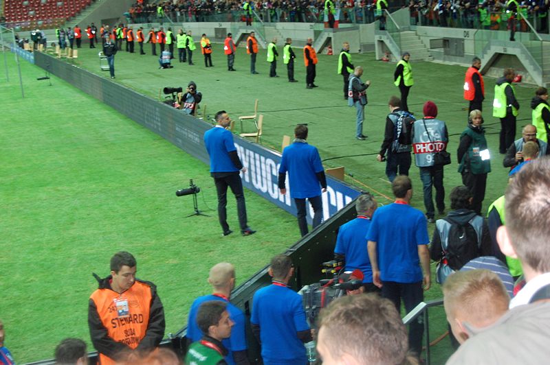 Szubińscy kibice na narodowym dopingowali Zawiszę Bydgoszcz