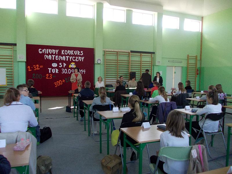 Gminny Konkurs Matematyczny Szkół Podstawowych